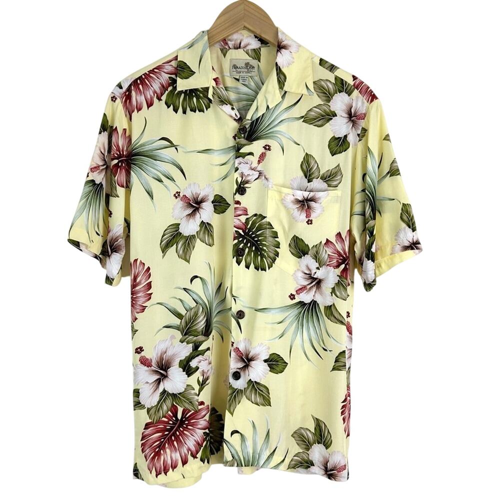 Paradise Bay‎ Men’s Hawaiian Shirt - Sz XS
